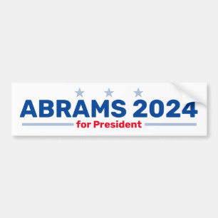 Etiqueta del parachoques Abrams 2024