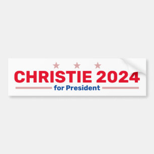 Etiqueta del parachoques Christie 2024