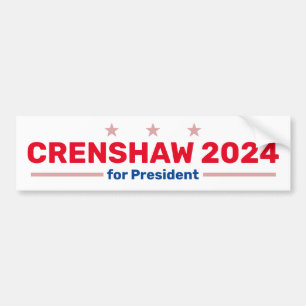 Etiqueta del parachoques Crenshaw 2024