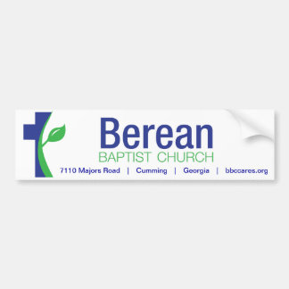 Etiqueta del parachoques de la BBC (blanco)