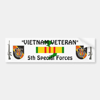 Etiqueta del parachoques de las fuerzas especiales