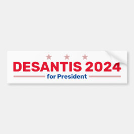 Etiqueta del parachoques DeSantis 2024