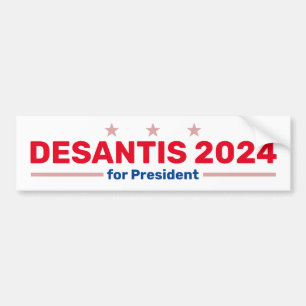 Etiqueta del parachoques DeSantis 2024