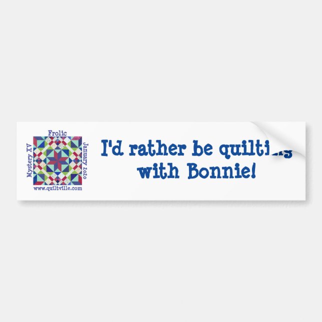 Etiqueta del parachoques escarpado (Frente)