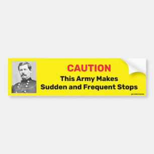 Etiqueta del parachoques George McClellan