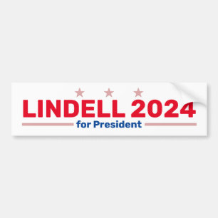 Etiqueta del parachoques Lindell 2024