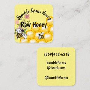 Etiqueta del Personalizado Apiario RAW HONEY