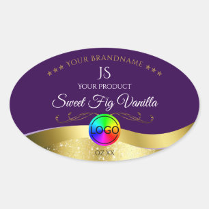 Etiqueta del producto con el logotipo de Oro ondul