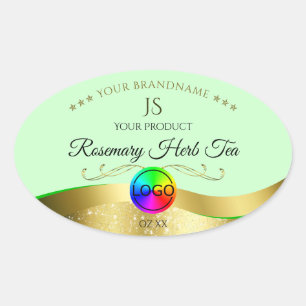 Etiqueta del producto con el logotipo de Oro ondul
