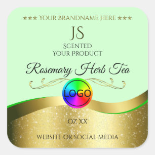 Etiqueta del producto con el logotipo de Oro ondul