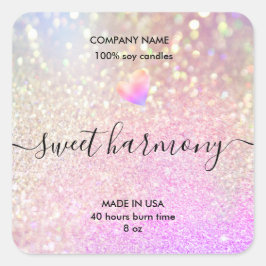 Etiqueta del producto de la etiqueta de la vara Et