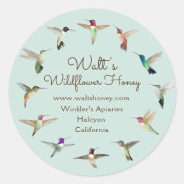 Etiqueta del producto Hummingbirds de California