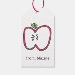 Etiqueta del regalo de Apple