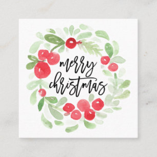 Etiqueta del regalo de la acuarela de las Felices