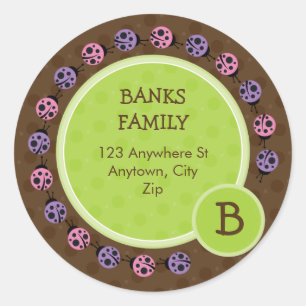 ETIQUETA DEL REMITE:: círculo 4 de la mariquita