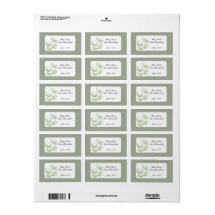 Etiqueta del tarro de la mermelada de la cal