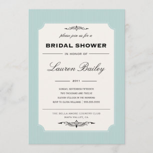 ETIQUETA DEL VINO  INVITACIÓN DE DUCHA BRIDAL