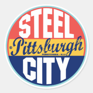 Etiqueta del vintage de Pittsburgh