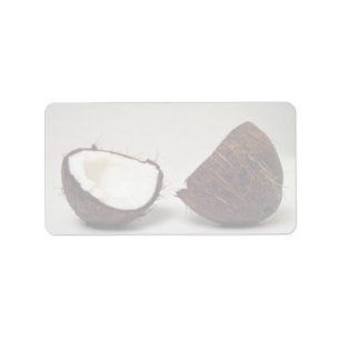 Etiqueta Deliciosas mitades de coco