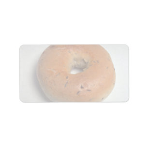 Etiqueta Delicioso Bagel