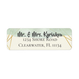 Etiqueta Dennis Return Address Label