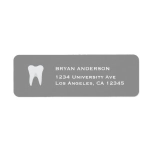 Etiqueta dental del remite