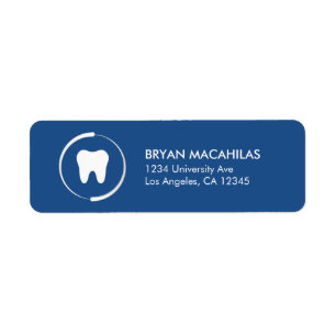 Etiqueta dental del remite