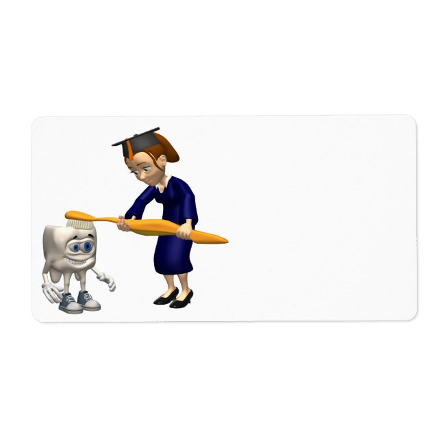 Etiqueta Dentista 2 (Frente)