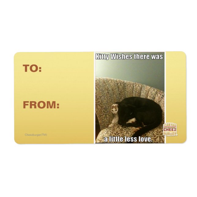 Etiqueta Deseos Kitty (Frente)