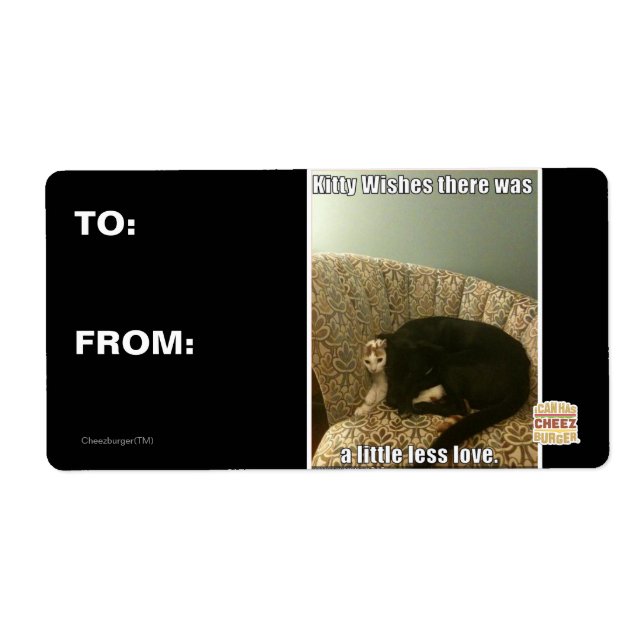 Etiqueta Deseos Kitty (Frente)