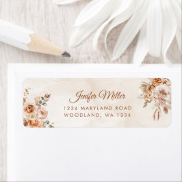 Etiqueta Despedida de soltera floral boho