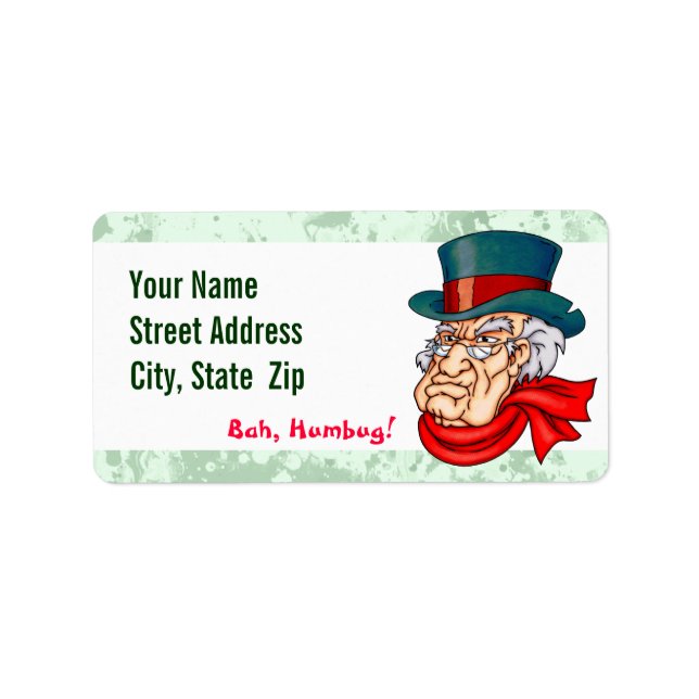 Etiqueta Desplazamiento medio antiguo (Frente)
