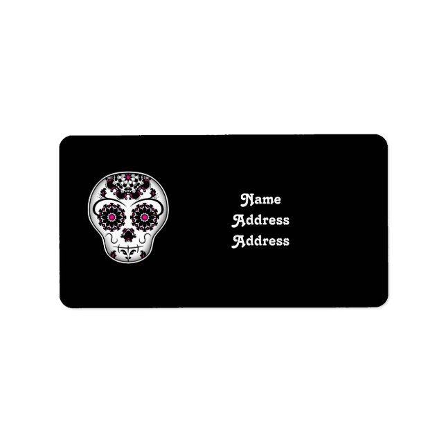 Etiqueta Día de la parranda del azúcar muerto (Frente)