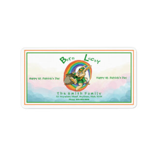 Etiqueta Día de San Patricio