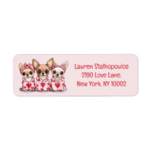 Día de San Valentín Chihuahua Dogs