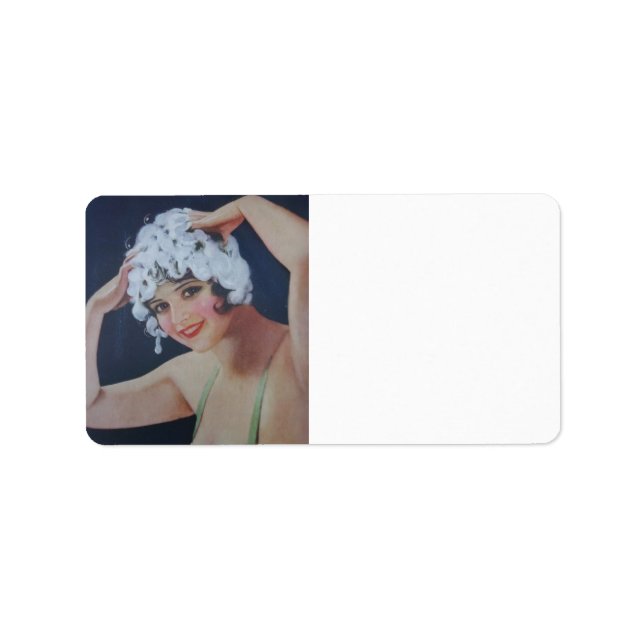 Etiqueta Día de Shampoo (Frente)