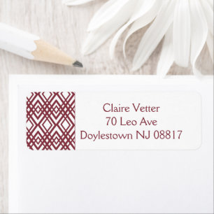 Etiqueta Diamantes Art Deco