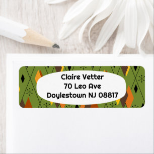 Etiqueta Diamantes atómicos de los años 1970