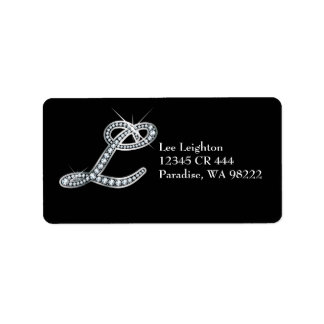 Etiqueta "Diamond Bling" de L Script