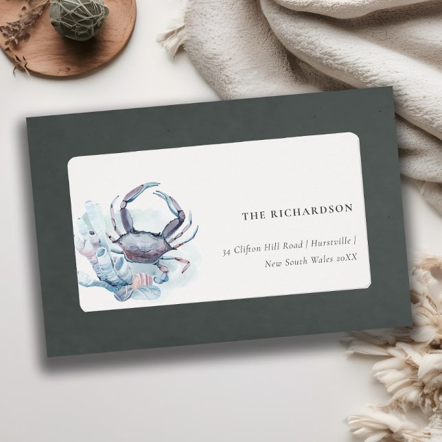 Etiqueta Dirección acústica de cangrejo submarino silencios (Subido por el creador)