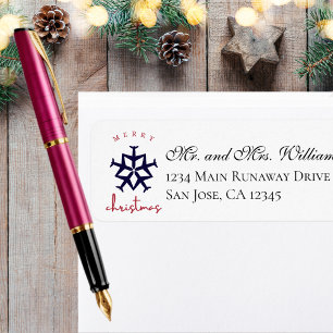 Etiqueta Dirección de Aviación de Snowflake para avión de n