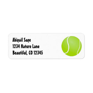 Etiqueta Dirección de bolas de tenis
