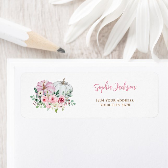 Etiqueta Dirección de Calabacita Rosa (In situ)