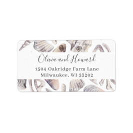 Etiqueta Dirección de conección de cascos de color blanco d