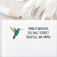 Dirección de correo del PERSONALIZADO Hummingbird