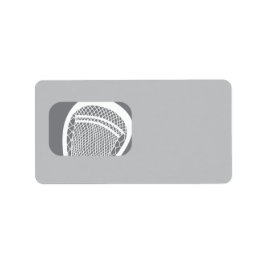 Etiqueta Dirección de devolución coincidente del bar LACROS