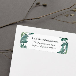 Etiqueta Dirección de devolución de abundancia de invierno