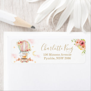 Etiqueta Dirección de devolución de animales de canalizació