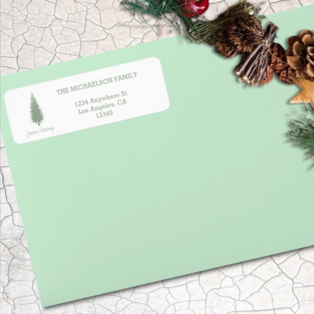 Etiqueta Dirección de devolución de árboles de Woodland Tre (Subido por el creador)