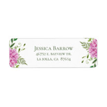 Dirección de devolución de Baby Shower del Chica d